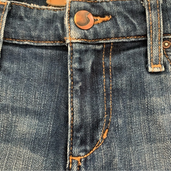 Joe’s Jeans The Ozzie Shorts Womens 24 Medium Blue Wash Cut Off Distressed - Picture 4 of 9